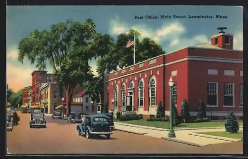 AK Leominster, MA, United States Post Office, Main Street