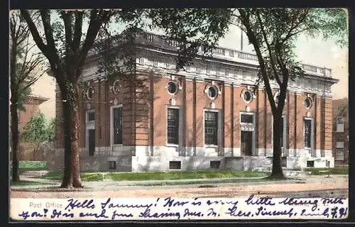 AK Rome, NY, United States Post Office