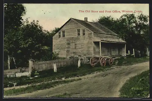 AK Weston, CT, The Old Store and Post Office