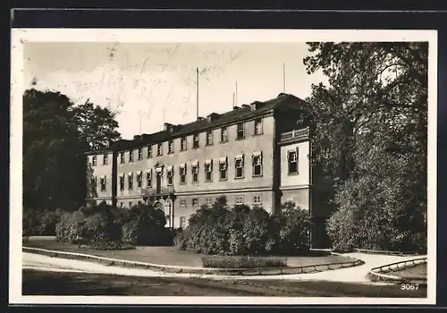 AK Ebersdorf, Partie am Fürstl. Schloss