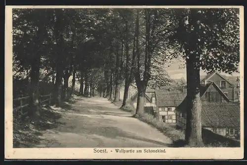 AK Soest, Wallpartie am Schonekind