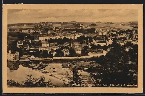 AK Werden, Blick von der Platte