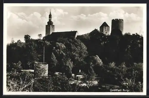 AK Querfurt, Partie an der Burg