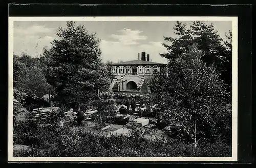 AK Senne b. Bielefeld, Gasthof Das Bunte Haus