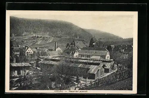 AK Hirsau, Am Reserve-Lazarett