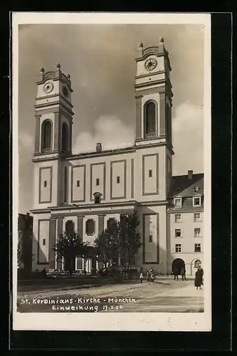 AK München, Einweihung der St. Korbinians-Kirche