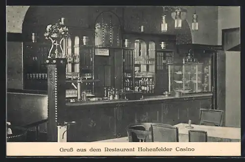 AK Hohenfeld, Restaurant Hohenfelder Casino