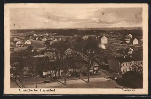 AK Glienicke bei Hermsdorf, Panorama