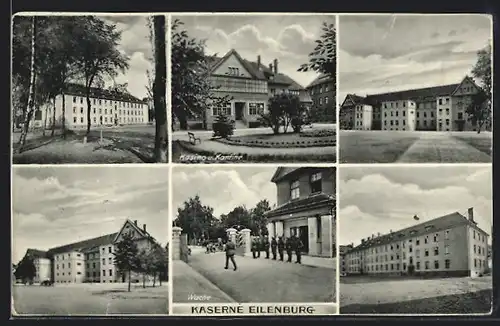 AK Eilenburg, Kaserne, Kasino und Kantine, Wache