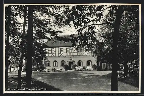 AK Tautenhain, Gasthaus zur Kanone