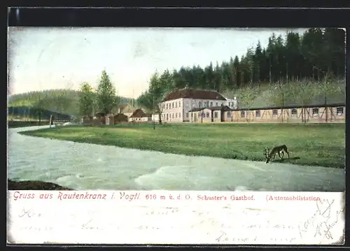 AK Rautenkranz i. V., Schuster`s Gasthof