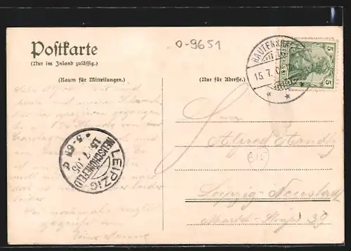 AK Rautenkranz i. V., Schuster`s Gasthof