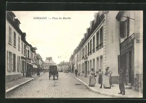 AK Dormans, Place du Marché