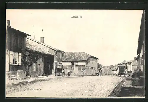 AK Argers, Une Rue