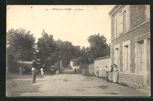 AK Livry-sur-Vesle, La Place