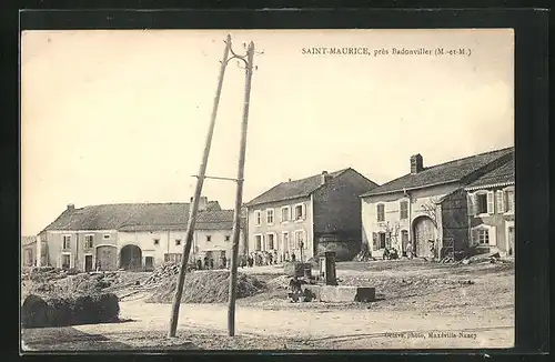 AK Saint-Maurice, Un coin de la ville