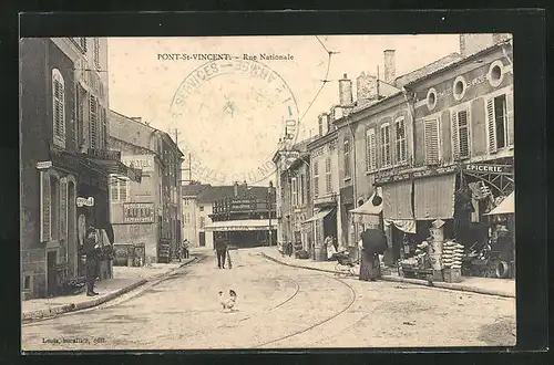 AK Pont-Saint-Vincenct, Rue Nationale