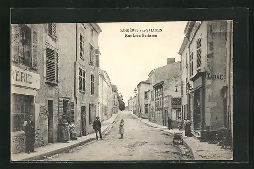 AK Rosières-aux-Salines, Rue Léon Bocheron