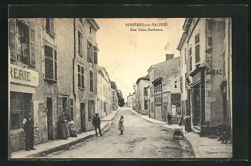 AK Rosières-aux-Salines, Rue Léon Bocheron