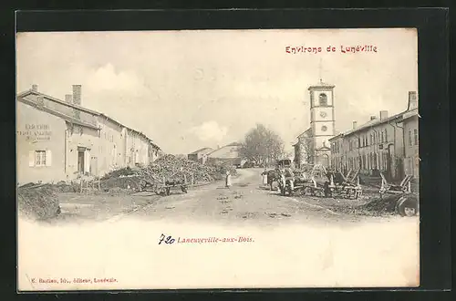 AK Laneuveville-aux-Bois, Une Rue