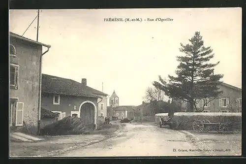 AK Fréménil, Rue d`Ogeviller