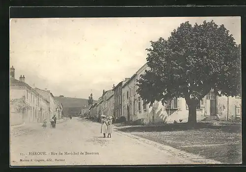 AK Haroue, Rue du Marechal de Beauvau