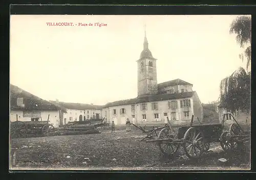 AK Villacourt, Place de l'Eglise