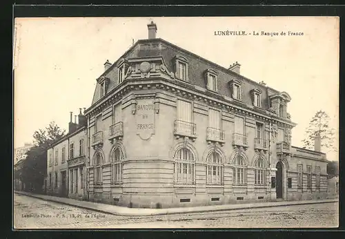 AK Luneville, La Banque de France