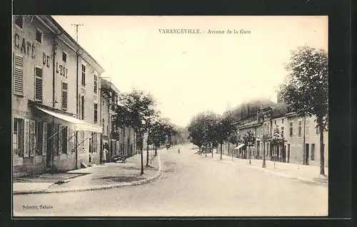 AK Varangeville, Avenue de la Gare