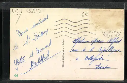 AK Saint-Brisson, Interieur de l`Eglise