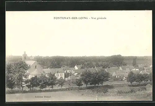 AK Fontenay-sur-Loing, Vue Generale
