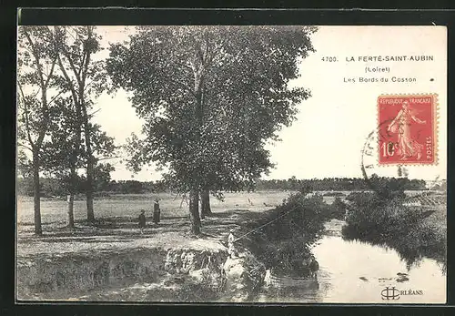 AK La Ferte-Saint-Aubin, Les Bords du Cosson