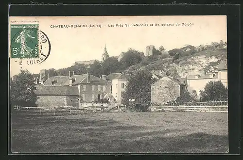 AK Chateau-Renard, Les pres Saint Nicolas et les coteaux du Donjon