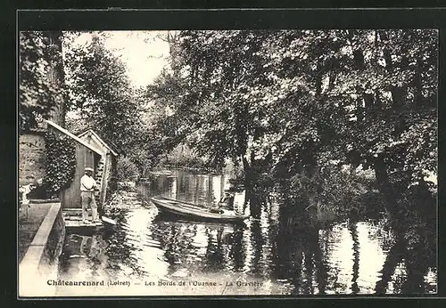 AK Chateaurenard, Les Bords de l'Ouanne, La Graviere