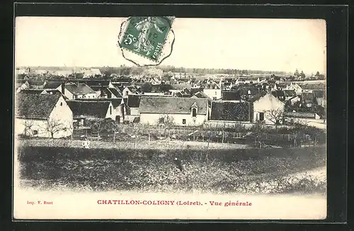 AK Chatillon-Coligny, vue generale