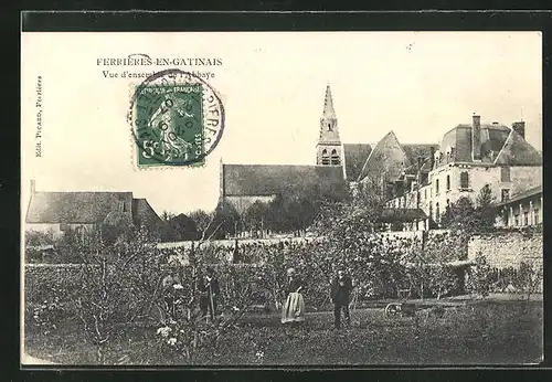 AK Ferrieres-en-Gatinais, Vue d'ensemble de l'Abbaye