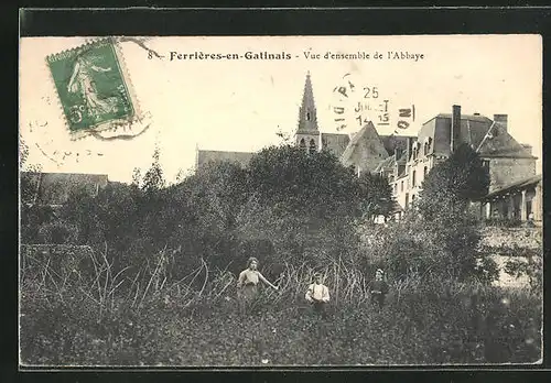 AK Ferrieres-en-Gatinais, Vue d'ensemble de l'Abbaye