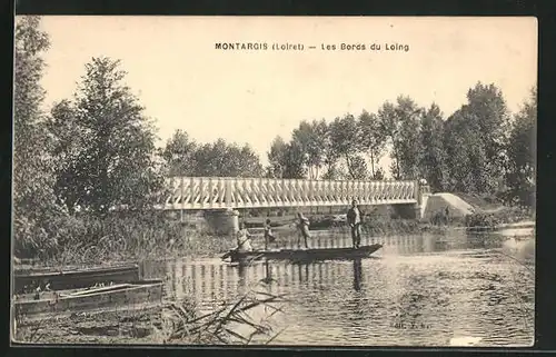 AK Montargis, Les Bords du Loing