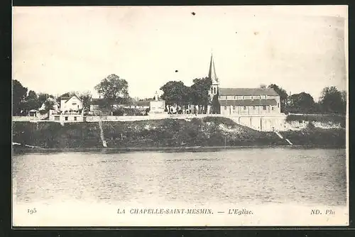 AK La Chapelle-St-Mesmin, L`Eglise