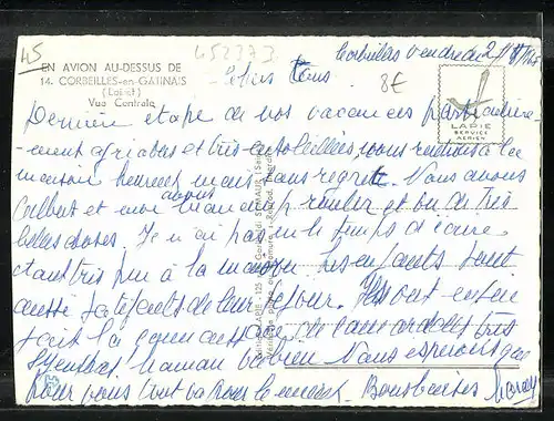 AK Corbeilles-en-Gatinais, Vue Centrale