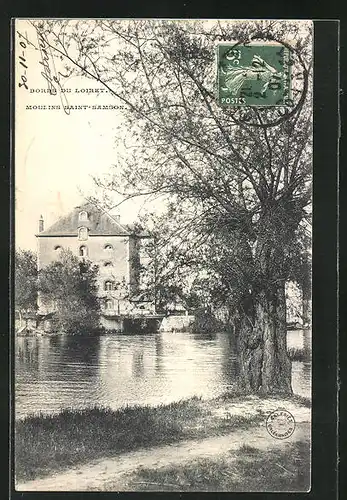 AK Saint-Samson, Moulin et Riviere