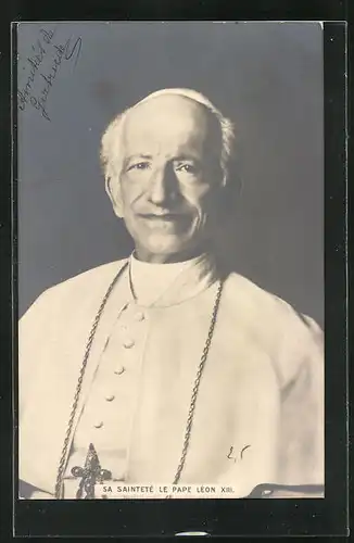 AK Sa Saintée le Pape Léon XIII., Papst Leo XIII.