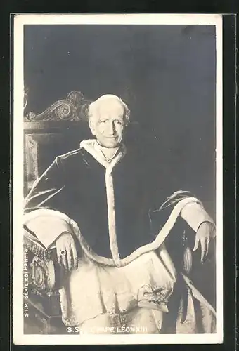 AK Papst Leo XIII., S. S. Le Pape Léon XIII.