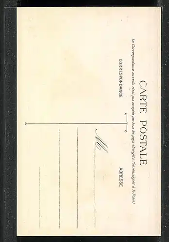 Künstler-AK sign. Gavarni: Les Humoristes de Jadis, Qu`est-ce donc qui l`a inventée la poudre...