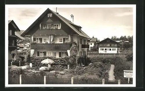 AK Oberstdorf / Allgäu, Hotel Haus Anna, Wittelsbacherstrasse