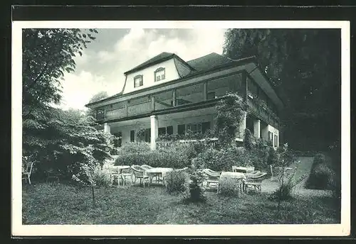 AK Berneck i. Fichtelgeb., Pension-Restaurant Gertrudslust