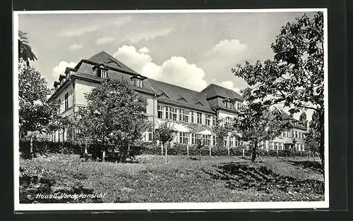 AK Strüth / Mfr., Sanatorium, Vorderansicht vom Haus II