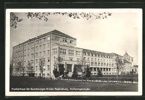AK Regensburg, Krankenhaus der Barmherzigen Brüder, Prüfeningerstrasse
