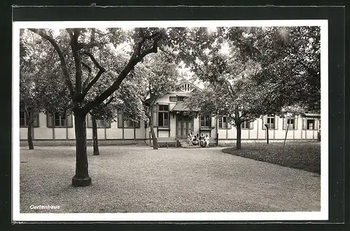 AK Bad Rappenau /Baden, Diakonissen-Mutterhaus Mannheim, Kindersolbad Siloah, Gartenhaus