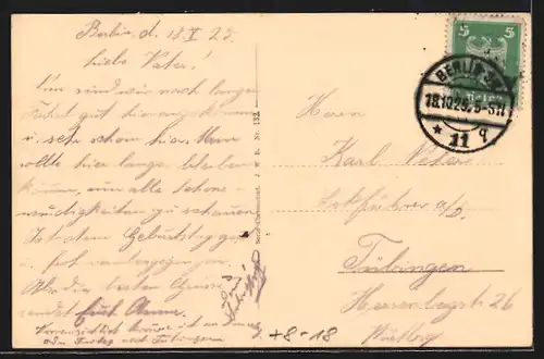 AK Berlin, Partie am Lustgarten und Circus Busch